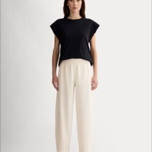 Everlane Off Duty Barrel Pant - Bone
